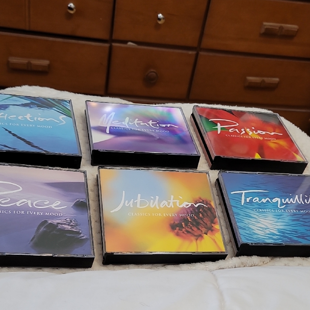 Set Of 6 Classics for Every Mood CD Collection (3 Discs Each, 18 In Total)